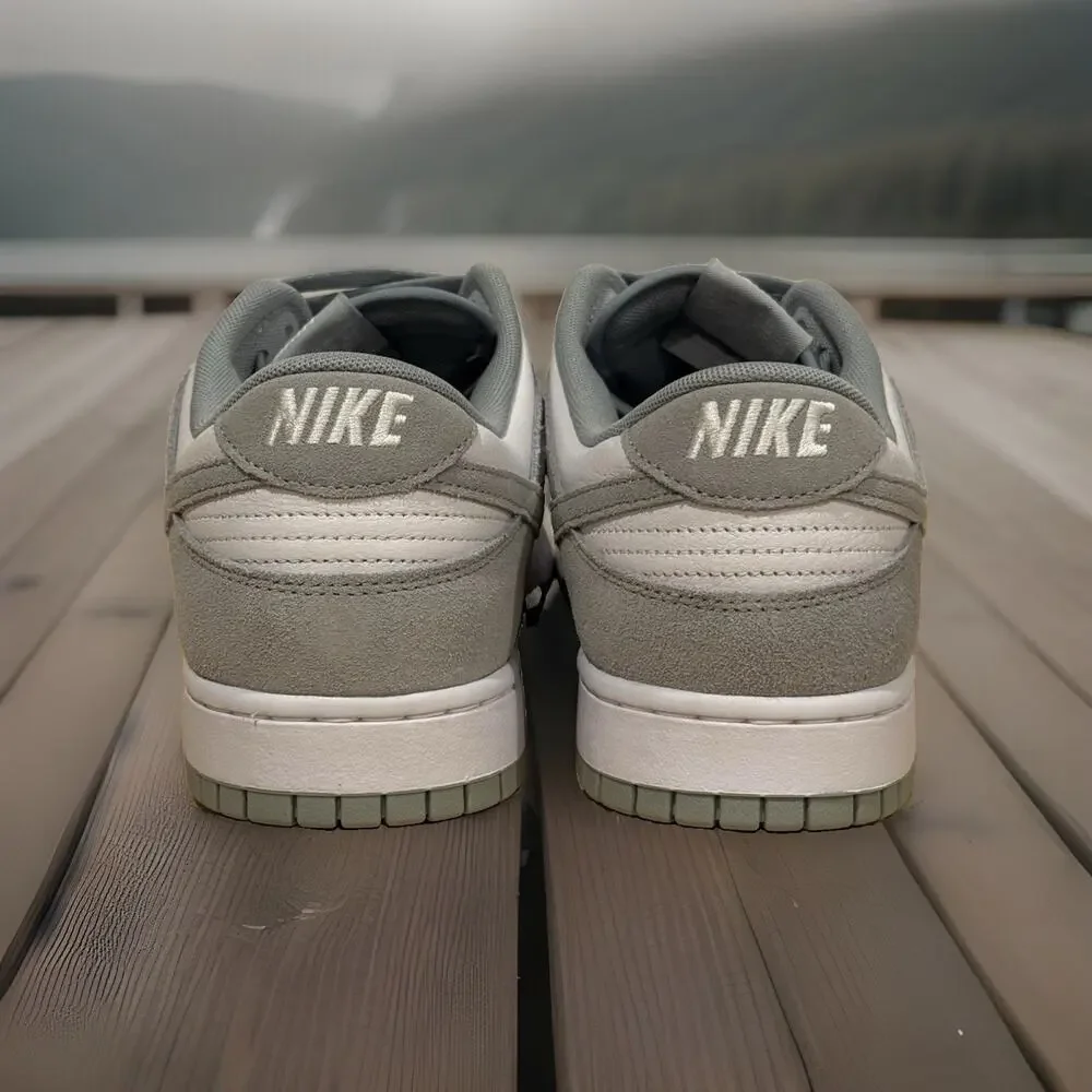 Nike Dunk Low SE Men’s 14 White Light Pumice Gray FQ8249-101 New No Box